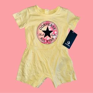 NWT Converse Baby Romper
